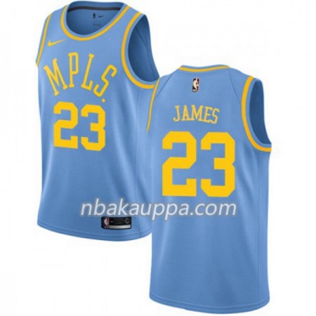 Los Angeles Lakers LeBron James 23 Nike Hardwood Classics Pelipaidat Swingman - Miesten